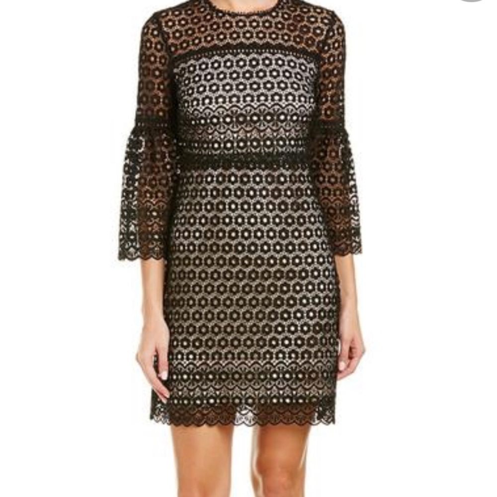 JCrew Bell Sleeve Daisy Lace Dress (size 00)